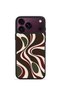 iPhone 18 Pro Max Vorian Black Hole Case, Espresso Flow.