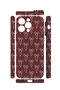 iPhone 14 Pro Vorian Camera Protective Case with Burgundy Bow Detail. - 2