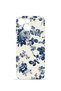 iPhone 13 Vorian Camera Protective Case, Blue Porcelain Rose.