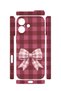 iPhone 16 Vorian Mika Camera Protective Case with Cherry and Bow Design. - 2
