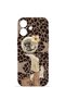 iPhone 16 Plus Vorian Mika Camera Protective Case, Disco Leopard Design.