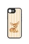 iPhone 16E Vorian Black Hole Case, Reclining Deer Design. - 2