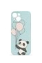 iPhone 14 Vorian Mika Camera Protective Case, Balloon Panda Design.