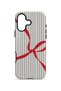 غطاء هاتف iPhone 16 Plus من Vorian، بتصميم مزدوج الطبقات وخطوط مربوطة. - 4
