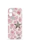 iPhone 16 Vorian Mika Camera Protective Case, Pink Satin Star Design.