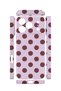 iPhone 18 Pro Max Vorian Camera Protective Case, Lilac Burgundy Polka Dot Design. - 2
