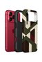 غطاء هاتف iPhone 18 Pro Vorian، تصميم مزدوج الطبقات، لون زيتوني. - 3