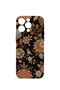 iPhone 12 Pro Max Vorian Mika Camera Protective Case, Dark Baroque Floral Design.