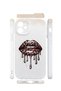iPhone 11 Vorian Mika Camera Protective Case, Leopard Print with Droplet Design. - 2