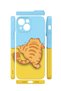 iPhone 13 Vorian Mika Camera Protective Case, Sleepy Orange Cat. - 2