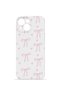 iPhone 15 Vorian Mika Camera Protective Case, Soft Pink with Ribbons.