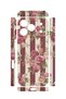 iPhone 18 Pro Max Vorian Camera Protective Case with Burgundy Rose Stripe. - 2