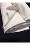 Ribbed, Brushed 3-Thread Fabric, Piece 85X190 cm - Ecru. - 2