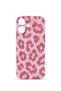 iPhone 16 Plus Vorian Camera-Protective Case, Pink Leopard Print.