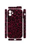 iPhone 12 Vorian Mika Camera Protective Case, Fuchsia Leopard Print. - 2