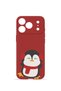 iPhone 18 Pro Vorian Mika Camera Protective Case, Red Penguin.