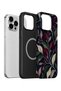 iPhone 15 Pro Vorian Magsafe Dual-Layer Night Botanica Case - 3