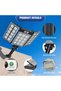 Foldable Outdoor Waterproof Solar Powered Street Light 1 Pack - 3