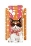 iPhone 15 Vorian Mika Camera Protective Case, Orange, Retro Cat Design. - 2