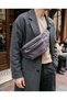 Lila Unisex Crossbody Bag for Everyday Use with Zipper Closure, 30X13 Cm. - 3