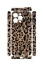 iPhone 15 Pro Vorian Camera Protective Case with Glittery Leopard Print. - 2
