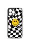iPhone 13 Pro Max Vorian Black Hole Case, Black and White Wavy Smile Design. - 2
