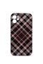 iPhone 11 Vorian Camera Protection Case, Powder Black Plaid.