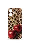 iPhone 16 Plus Vorian Camera Protective Case, Leopard Cherry Design.
