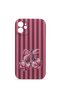 iPhone 11 Vorian Mika Camera Protective Case, Disco Cherry Stripes.