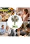 Vintage Table Fan Portable USB Rechargeable Digital Display - 4