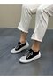Vollex Denim Material Women's Stylish Sneakers with Stones - 5