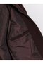 Brown Regular Fit Stand Collar Men's Coat - 7