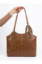 Original Women's Stylish Leather-Look Adjustable Strap Handbag and Shoulder Bag. Size: 43X29 Cm. Rc8020. - 3