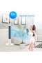 Oscillating Cooling Tower Fan With Remote Control 3 Speeds Bladeless Design Timer Function Suit - 5