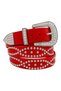 Gothic Punk Rock Gurunge Metallica Emo Style Belt - 3