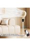 Air Circulation Fan with Remote Control, 3 Modes, 12H Timer, Digital Touch, 8-character Shaking Head - 3