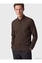 Rmz Gi̇yi̇m Farkiyla Standard Fit Checkered Embroidered Men's Shirt