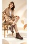 Women's Leather Boots, Full Orthopedic, Waterproof Boots, Non-Slip Sole, Winter Boots with Zipper Detail. - 3