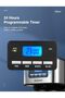 Yabano Coffee Maker, Filter Coffee Machine with Timer, 1.5L Programmable Drip Coffee Maker, 40min Ke - 2