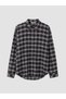 Peak New Season Navy Plaid Women's Lumberjack Shirt