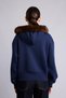 Oversized Printed Faux Fur Hooded Zippered Thick Fabric Cardigan I5378Ax26Wn - 8