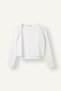 100% Cotton 2-Piece Ribbed Buttoned Crop Basic Sweater for Girls J0170A826Au - 2