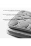 10 pieces of memory foam non-slip bath mats – comfortable bath mats with memory foam, non-slip pvc base, gray, memory bath mat non-slip. - 3