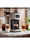 Programmable Electric Coffee Maker 12 Cups, Touch Screen and Timer – Glass Carafe, Permanent Filter, - 3