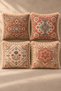 Set of 4 Tasseled Decorative Cushion Covers, Premium Tasseled Decorative Cushion Covers, Aura Series, Babylon Garden Soft - 3