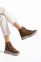 Genuine leather women's casual lightweight booties dc2922 - 3