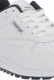 Sneaker Sports Shoes Men's Lace-Up Comfortable Casual Walking Shoes White Navy Blue - 4