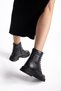 Genuine leather women's everyday ankle boots dc9619 - 3