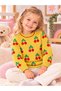 Girls' & Kids' Cherry-Print Crew-Neck Stretch Knit Sweater