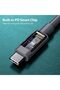 كابل صغير، بطول 5 أمتار/16.4 قدم، كابل طاقة صغير من نوع USB-C إلى تيار مستمر، بقدرة 100 واط، مقاوم للماء، مناسب للعمل - 6